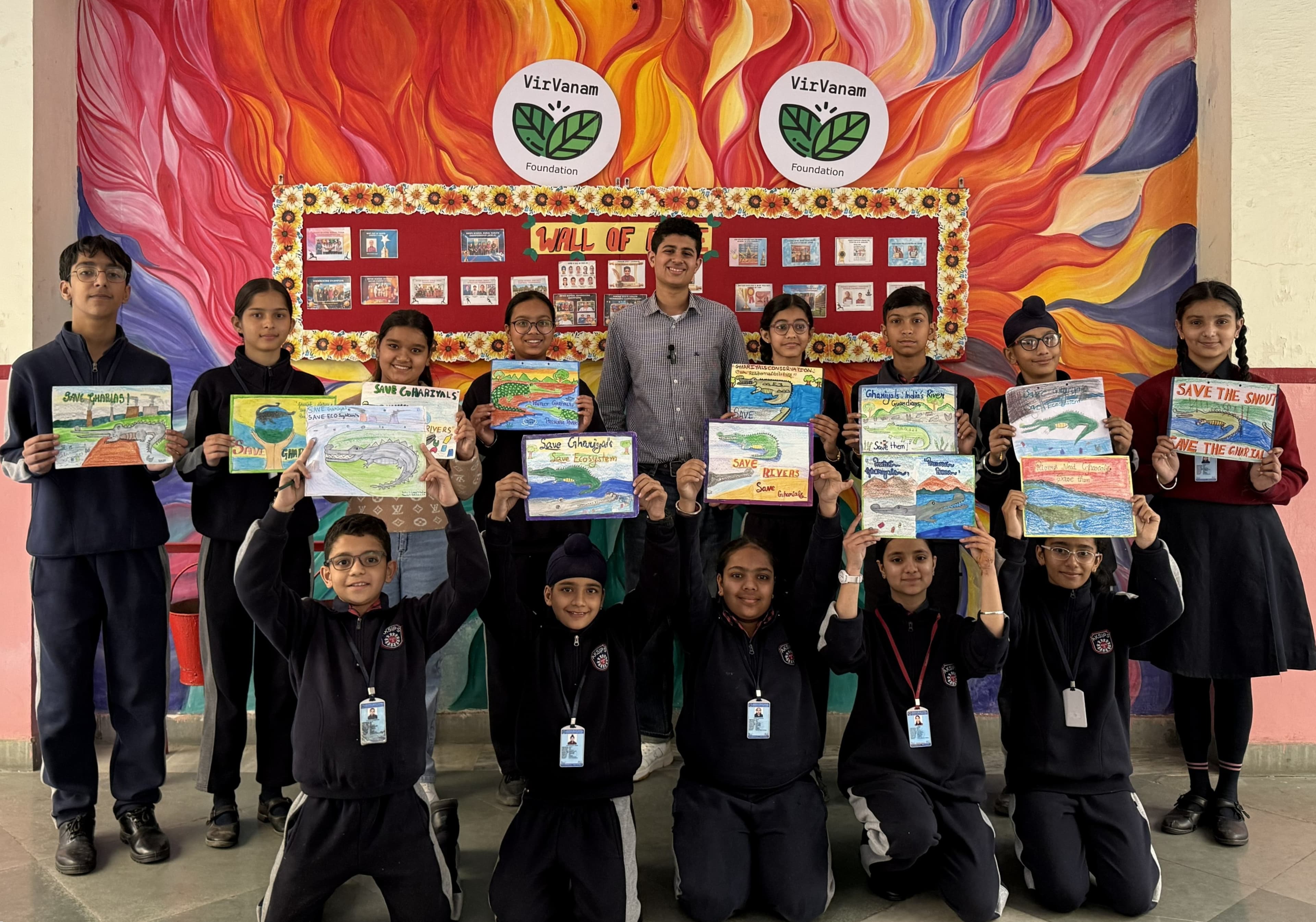 School conservation session